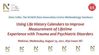 Data Talks: The NCAER Data Innovation Centre Methodology Seminars (Third Seminar)