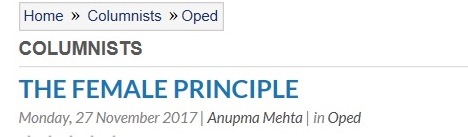 The Female Principle