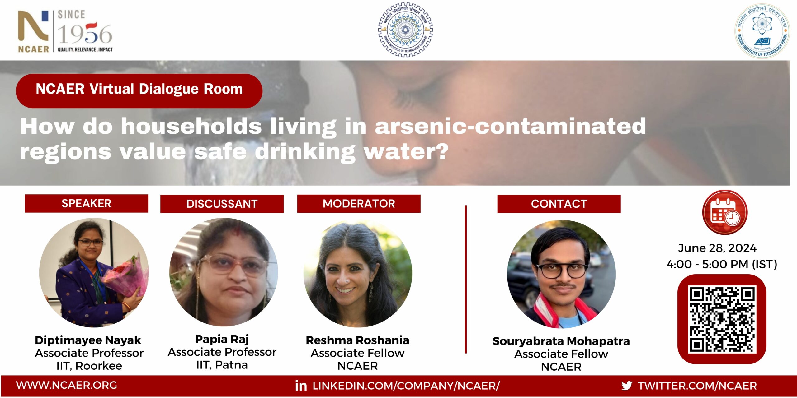 How do households living in arsenic-contaminated regions value safe drinking water?