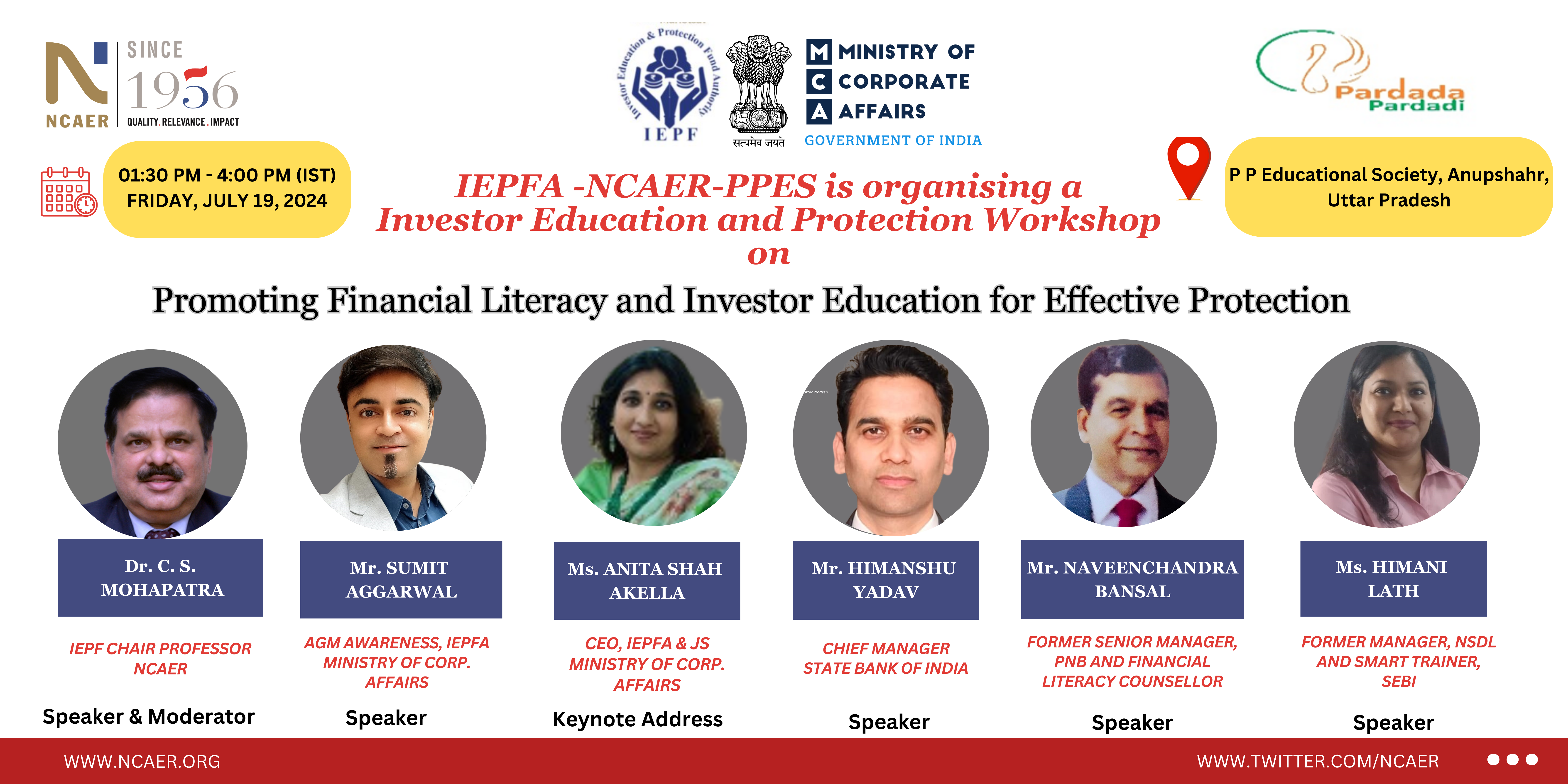 Promoting Financial Literacy and Investor Education for Effective Protection