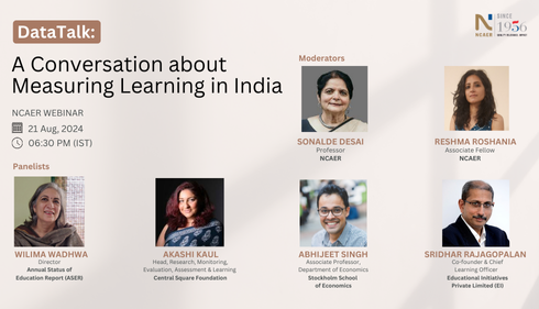 DataTalk: A Conversation about Measuring Learning in India