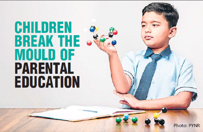 Children Break the Mould of Parental Education