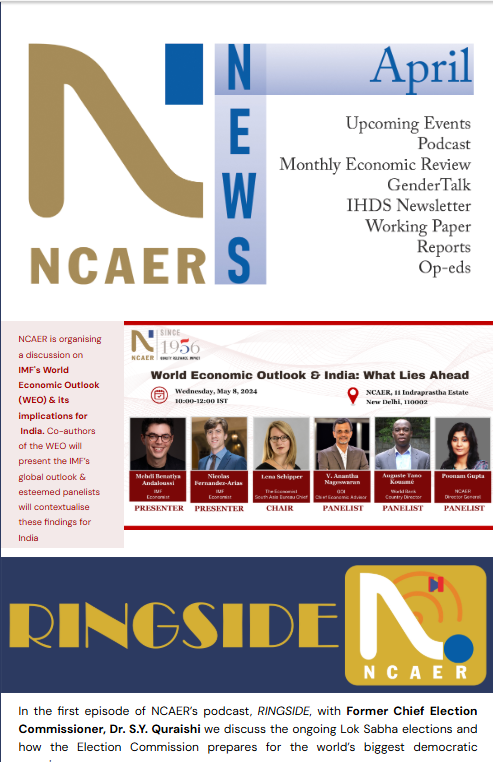 NCAER News: April 2024