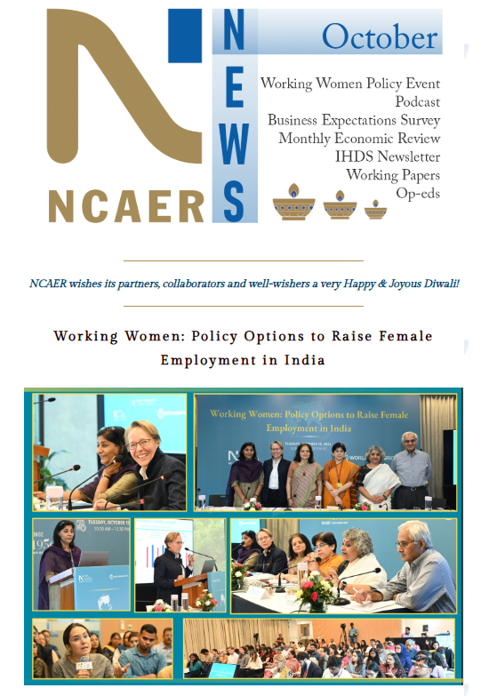 NCAER News: October 2024