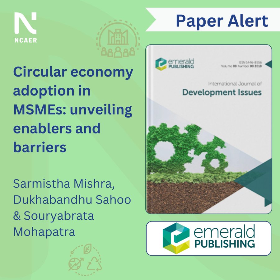 Circular economy adoption in MSMEs: unveiling enablers and barriers