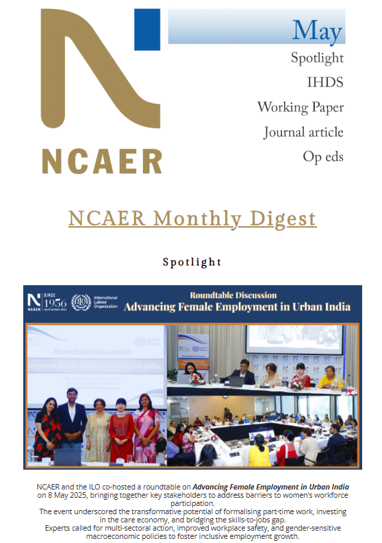 NCAER News: May 2025