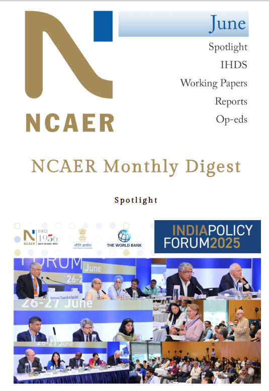 NCAER News: June 2025