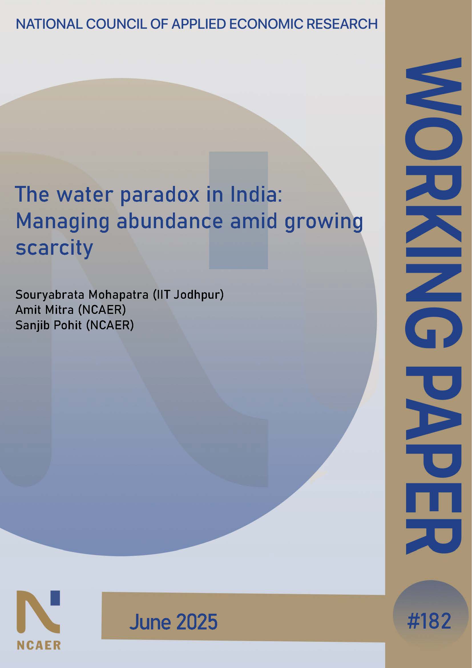 The water paradox in India: Managing abundance amid growing scarcity