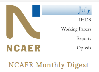 NCAER News: July 2025