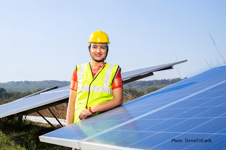 With men driving India’s renewable energy push, what role do women play?