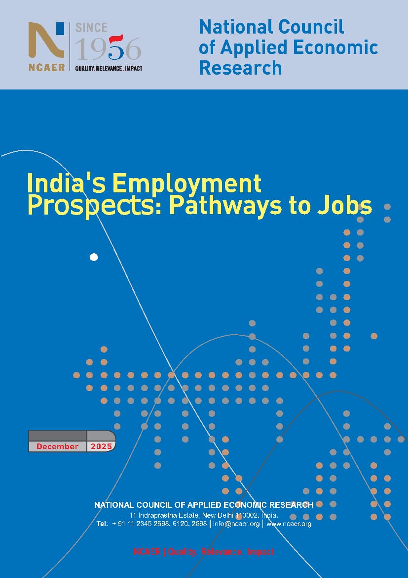 India Employment Report Book Cover