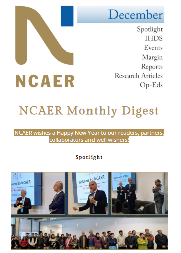 NCAER News: December 2025