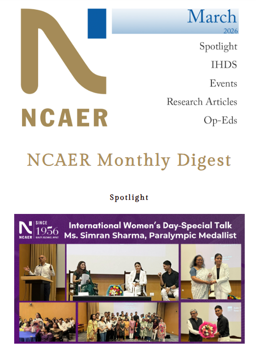 NCAER News: March 2026