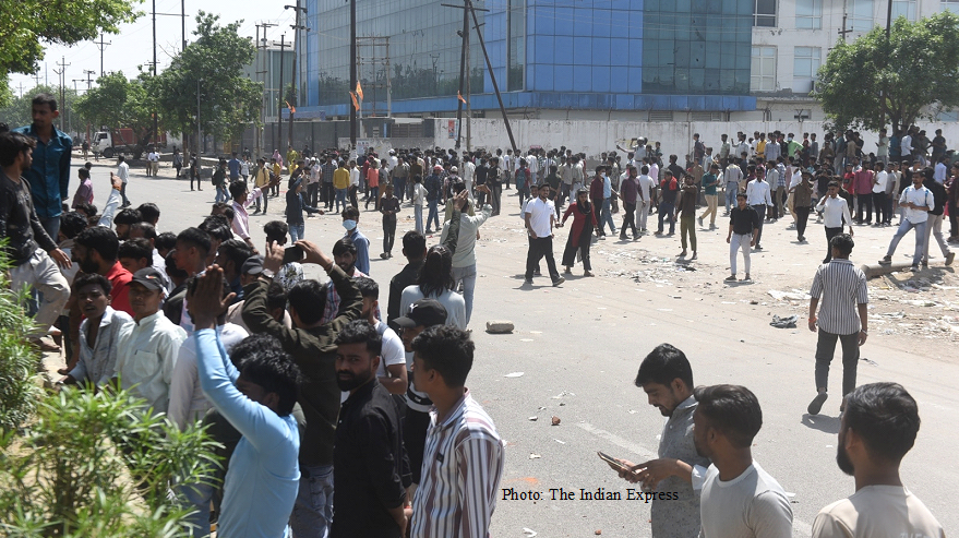 In workers’ protests in Noida and beyond, a test of labour reforms
