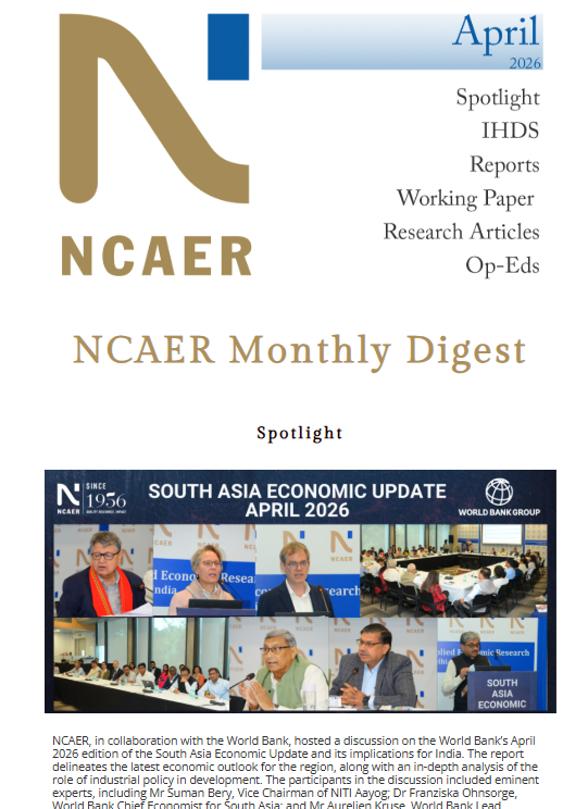 NCAER News: April 2026