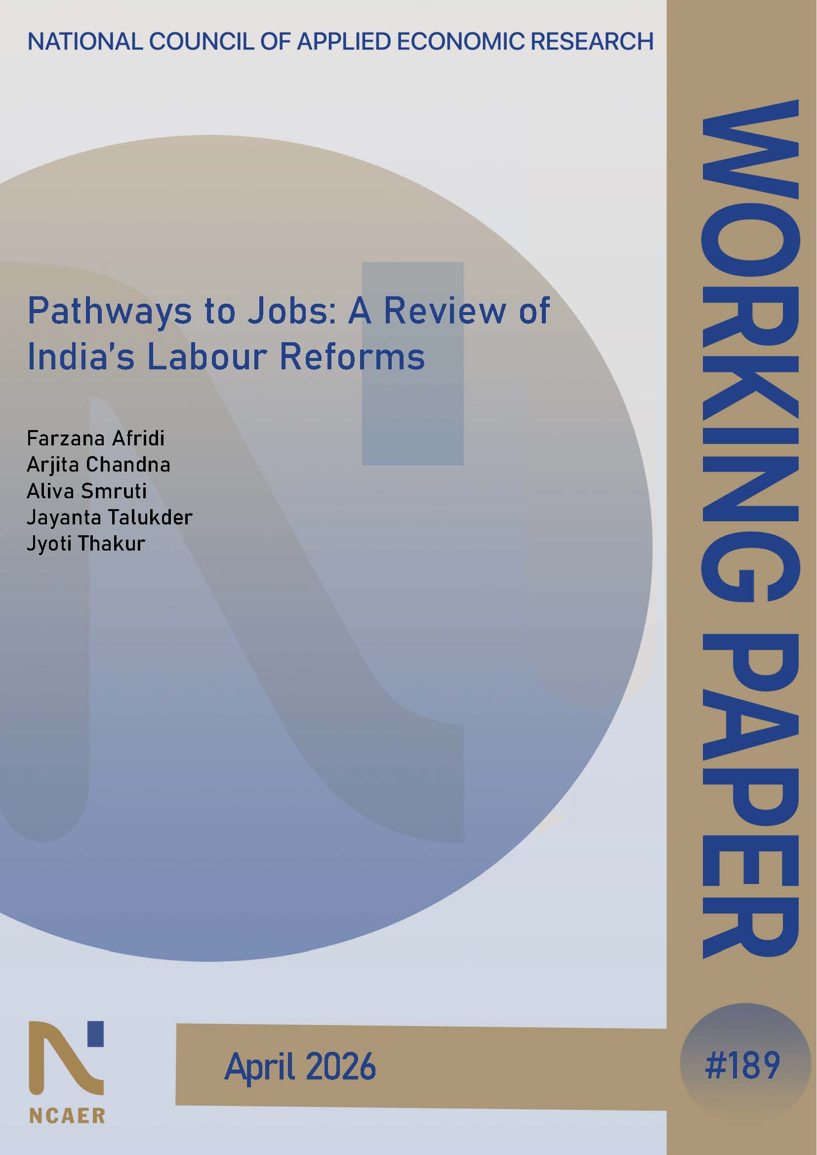Pathways to Jobs: A Review of India’s Labour Reforms