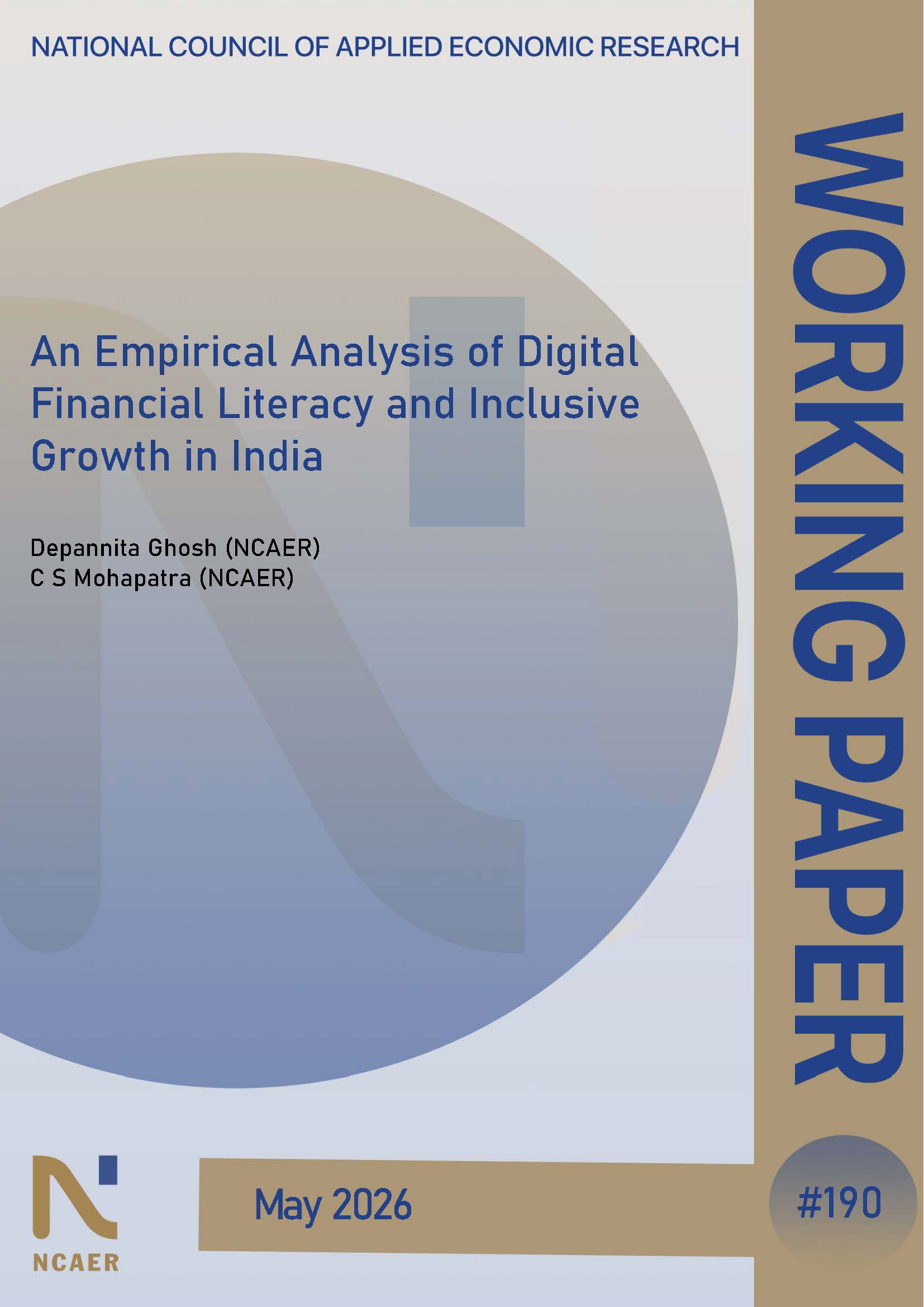 An Empirical Analysis of Digital Financial Literacy and Inclusive Growth in India