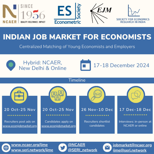 Indian Job Market for Economists 2024